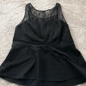 Torrid peplum top! Size 3. Only worn a few times
